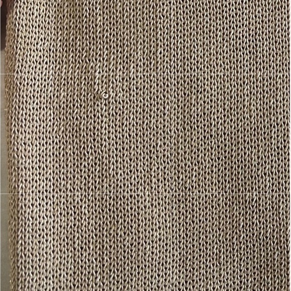 J. McLaughlin Beige Crewneck Sweater with Button Accents - Picture 8 of 8